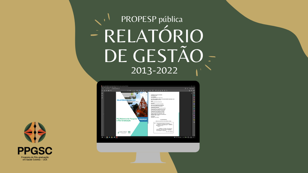 PROPESP pública relatório de Gestão