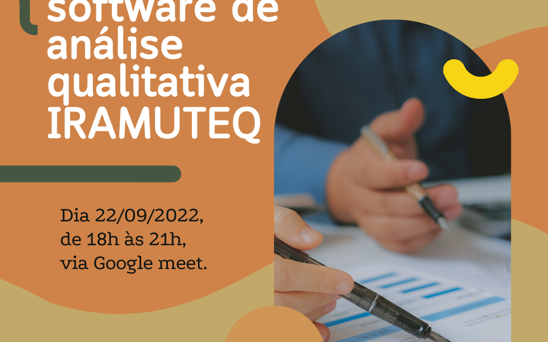 Oficina do software de análise qualitativa IRAMUTEQ